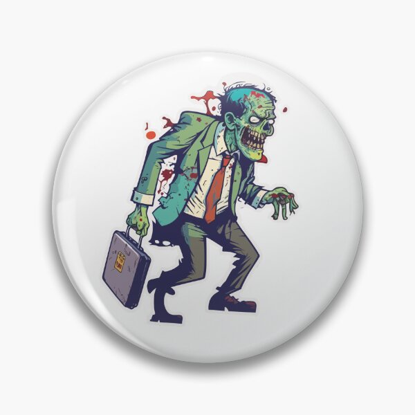 Item preview, Tired zombie designed and sold by Earline-art88.