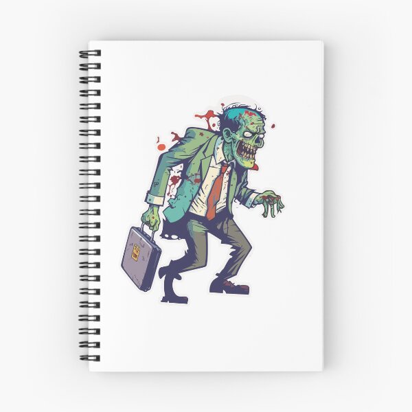 Item preview, Tired zombie designed and sold by Earline-art88.