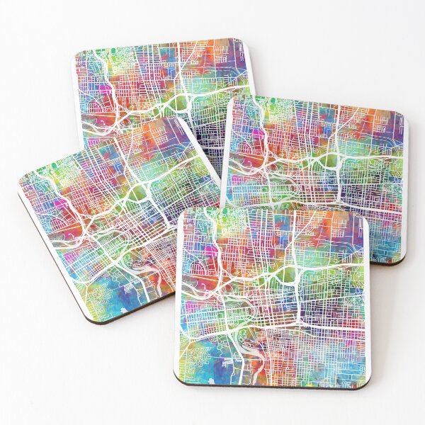 Item preview, Columbus Ohio City Street Map designed and sold by ArtPrints.