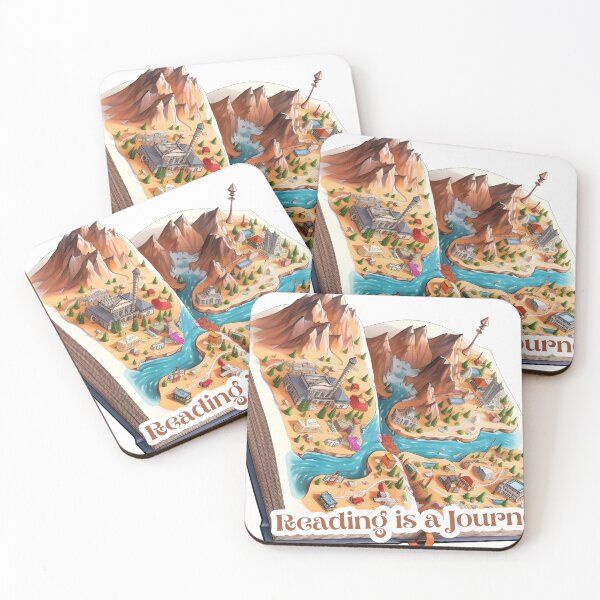 Item preview, Reading is a Journey designed and sold by FunkyFlow.