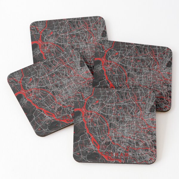 Item preview, Foshan City Map of Guangdong, China - Oriental designed and sold by deMAP.