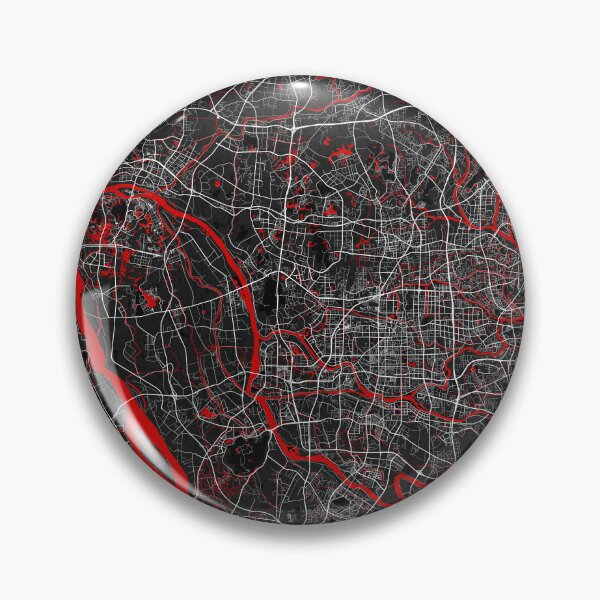 Item preview, Foshan City Map of Guangdong, China - Oriental designed and sold by deMAP.
