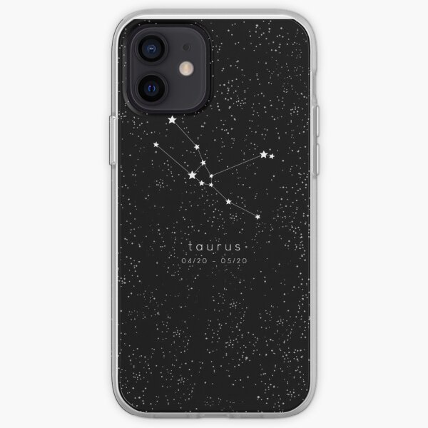 Constellation du zodiaque Taurus Coque souple iPhone