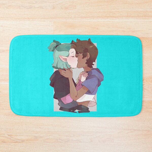 Item preview, Cute Luz and Amity are in love kissing -The Owl House-Luz X Amity designed and sold by DuskWinArts.
