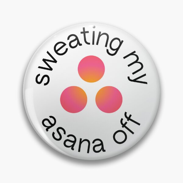 Item preview, Sweating my asana off designed and sold by Yankee Doodle Gandy.