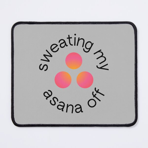 Item preview, Sweating my asana off designed and sold by Yankee Doodle Gandy.