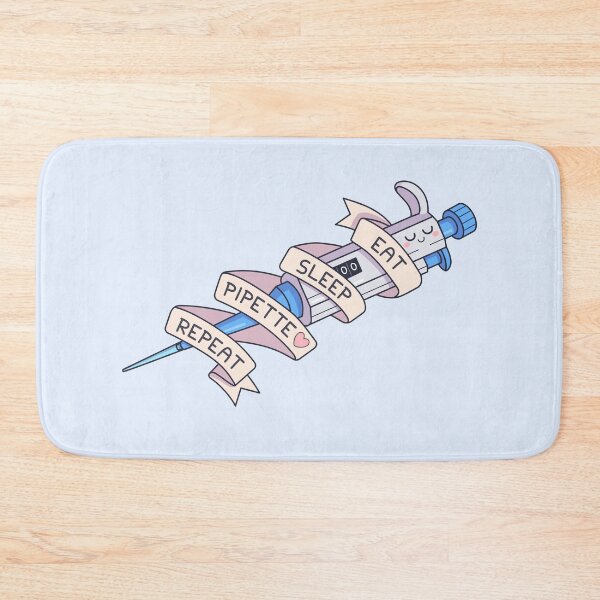 Item preview, Pipette Sleep Eat Repeat designed and sold by cutescience.