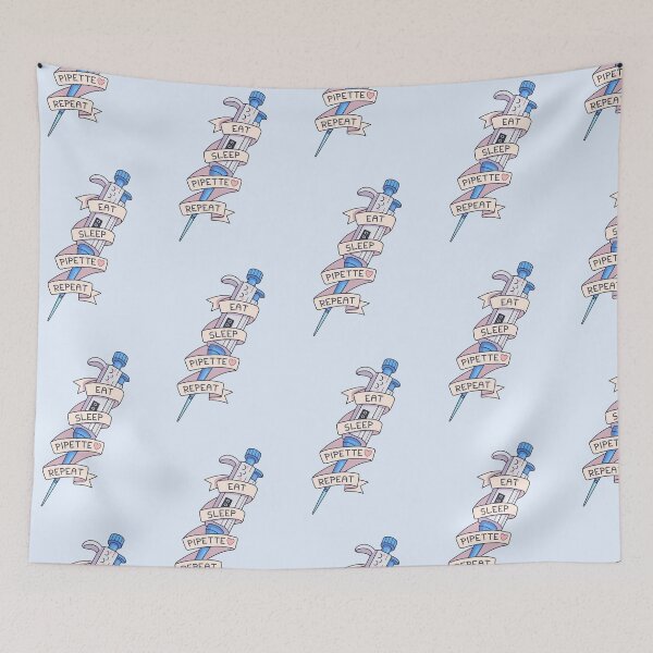 Item preview, Pipette Sleep Eat Repeat designed and sold by cutescience.