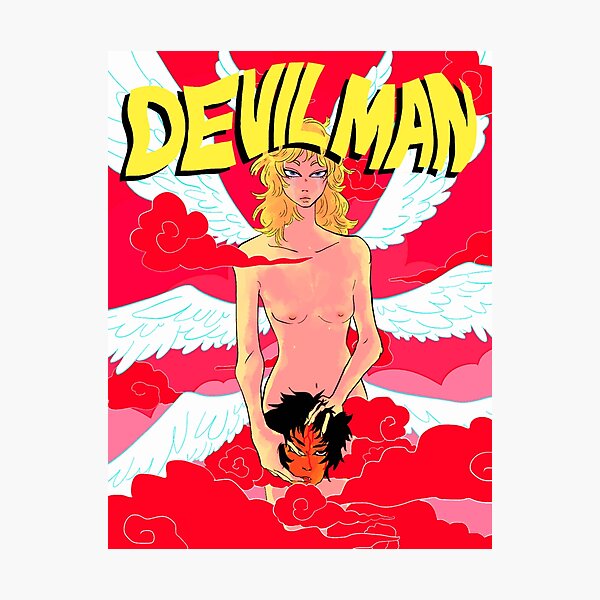 Devilman (Resized) Photographic Print