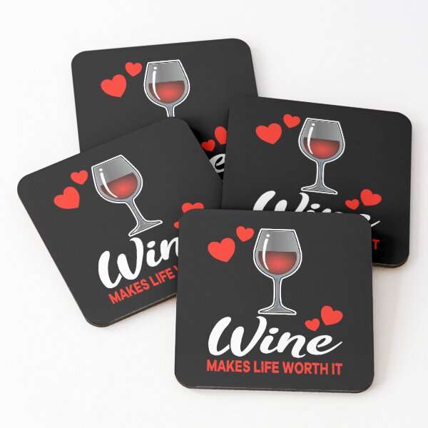 Item preview, Red Wine makes life worth it saying designed and sold by jonmlam.
