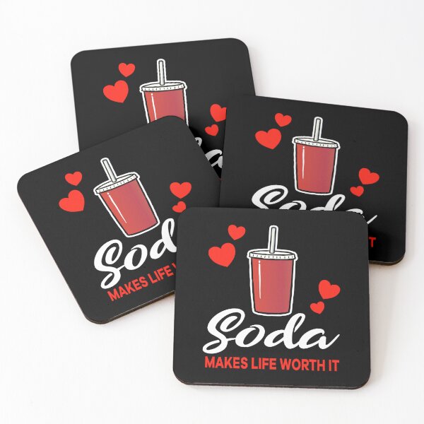 Item preview, Soda makes life worth it saying designed and sold by jonmlam.