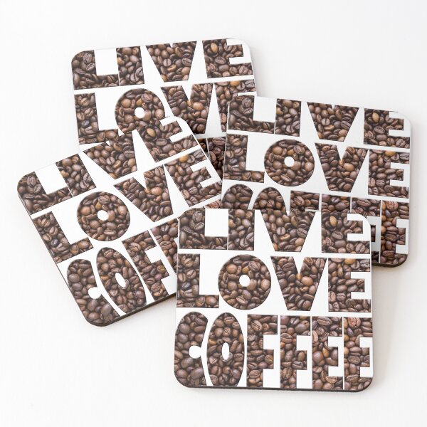 Item preview, Live Love Coffee designed and sold by likbatonboot.