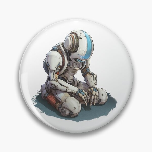 Item preview, Robot triste: ¿qué salió mal? designed and sold by Istarfal.