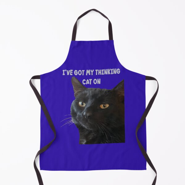 Item preview, I've Got My Thinking Cat On Funny Pun Quote designed and sold by taiche.