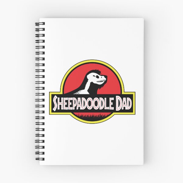 Item preview, (For Bright Background) Jurassic Sheepadoodle Dad designed and sold by More Cute Dogs.