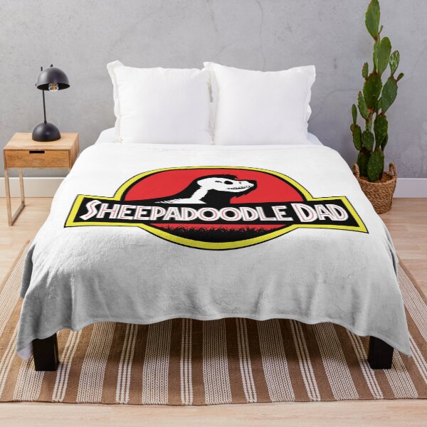 Item preview, (For Bright Background) Jurassic Sheepadoodle Dad designed and sold by More Cute Dogs.