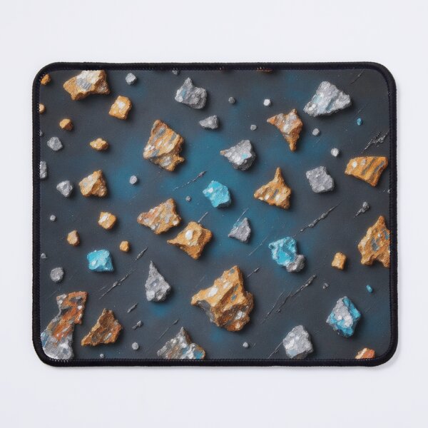 Artikelvorschau, Celestial Fragments: Abstract Oil Paint on a Starry Background entworfen und verkauft von RedArtG09.