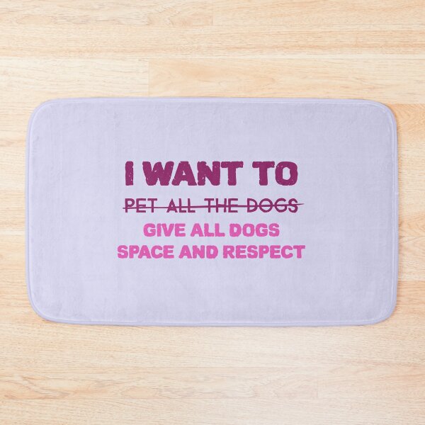 Item preview, Give dogs space and respect designed and sold by kookycomet.