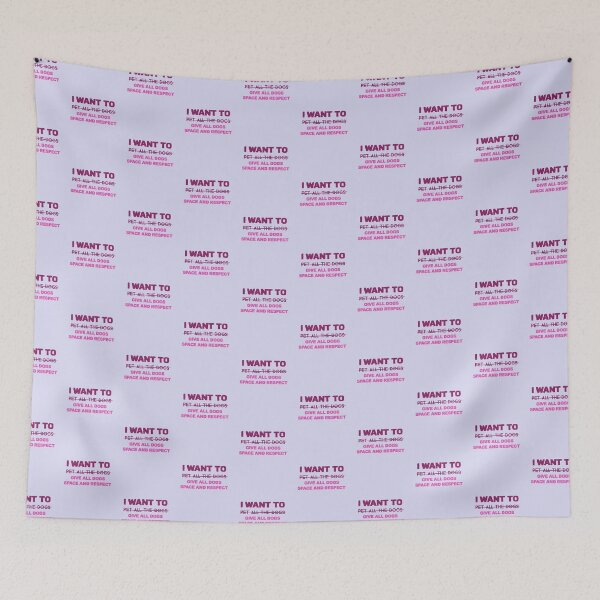 Item preview, Give dogs space and respect designed and sold by kookycomet.