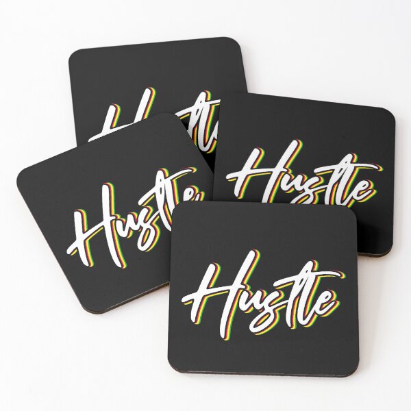 Item preview, Hustle Red, Yellow, and Green designed and sold by DesignsWOLimits.