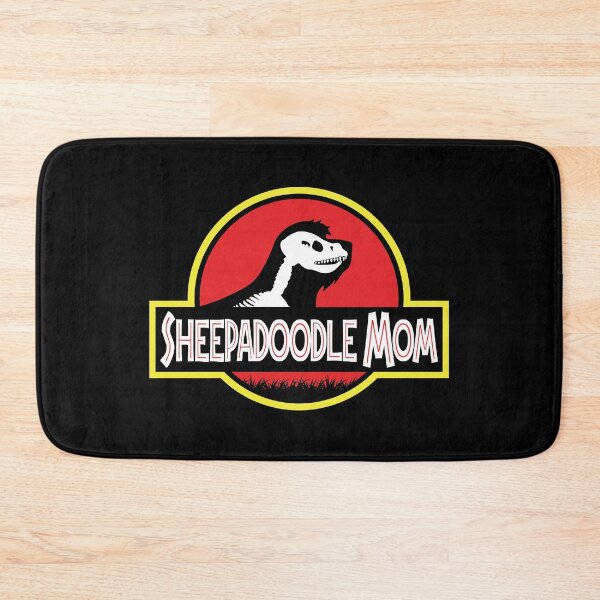 Item preview, (For Dark Background) Jurassic Sheepadoodle Mom designed and sold by More Cute Dogs.