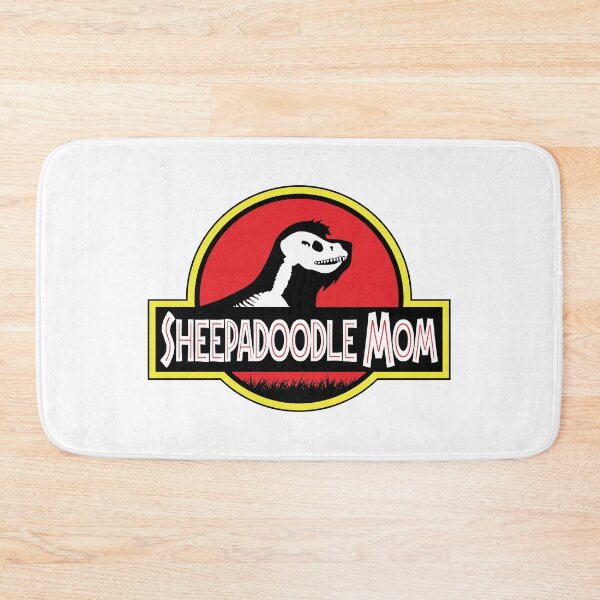 Item preview, (For Bright Background) Jurassic Sheepadoodle Mom designed and sold by More Cute Dogs.