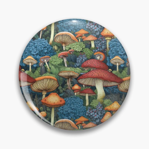 Item preview, Mushroom Pattern 15 designed and sold by Shroomworlds.