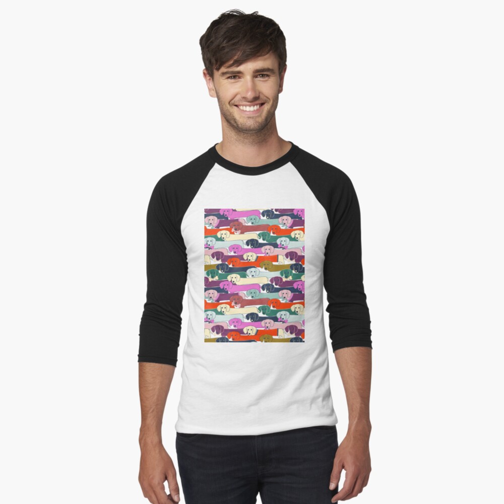 Item preview, Baseball ¾ Sleeve T-Shirt designed and sold by ShowMeMars.