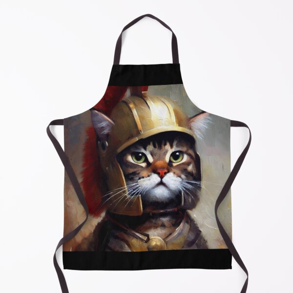 Item preview, Cat Spartan Soldier designed and sold by CrankyOldDude.