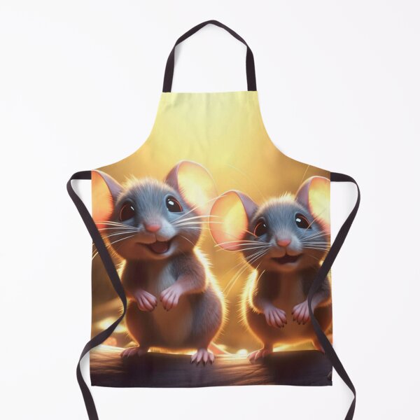 Item preview, Two cute little mice on a sunny day. 3D rendering designed and sold by aiphotosart.