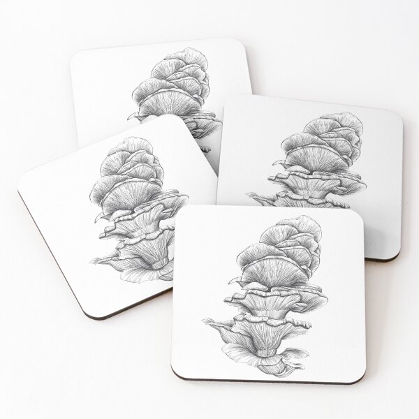 Item preview, Oyster mushrooms  designed and sold by AliceWonderdraw.