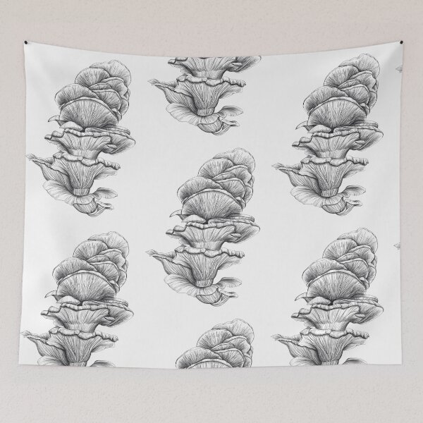 Item preview, Oyster mushrooms designed and sold by AliceWonderdraw.