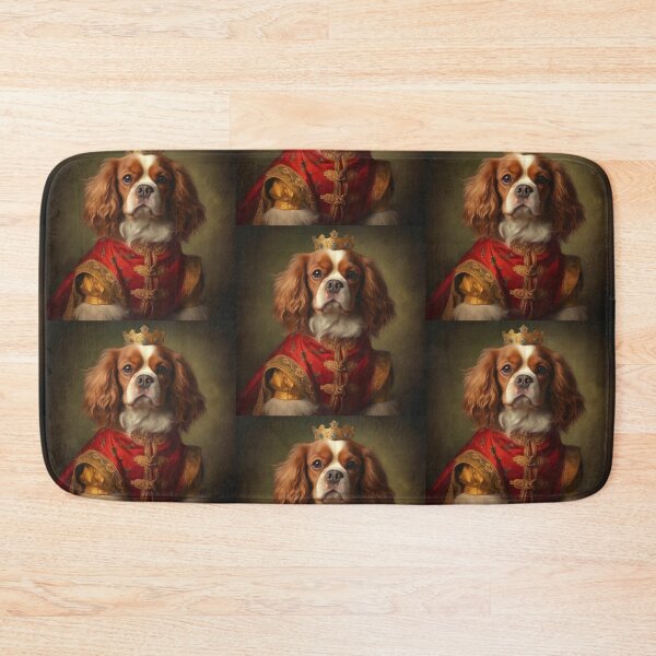 Item preview, Cavalier King Charles Spaniel King or Queen. Dog Wears Royal Crown. designed and sold by salarkoshop.