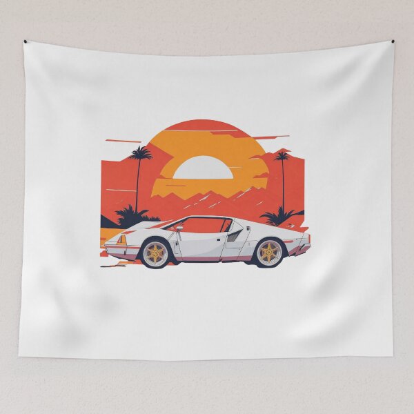 Item preview, Ilustraciones blancas de Ferrari designed and sold by Buyfastcart.