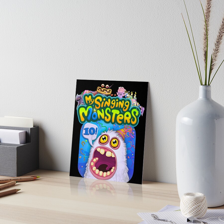 my singing monsters wubbox  Art Board Print for Sale by quentinpitter1