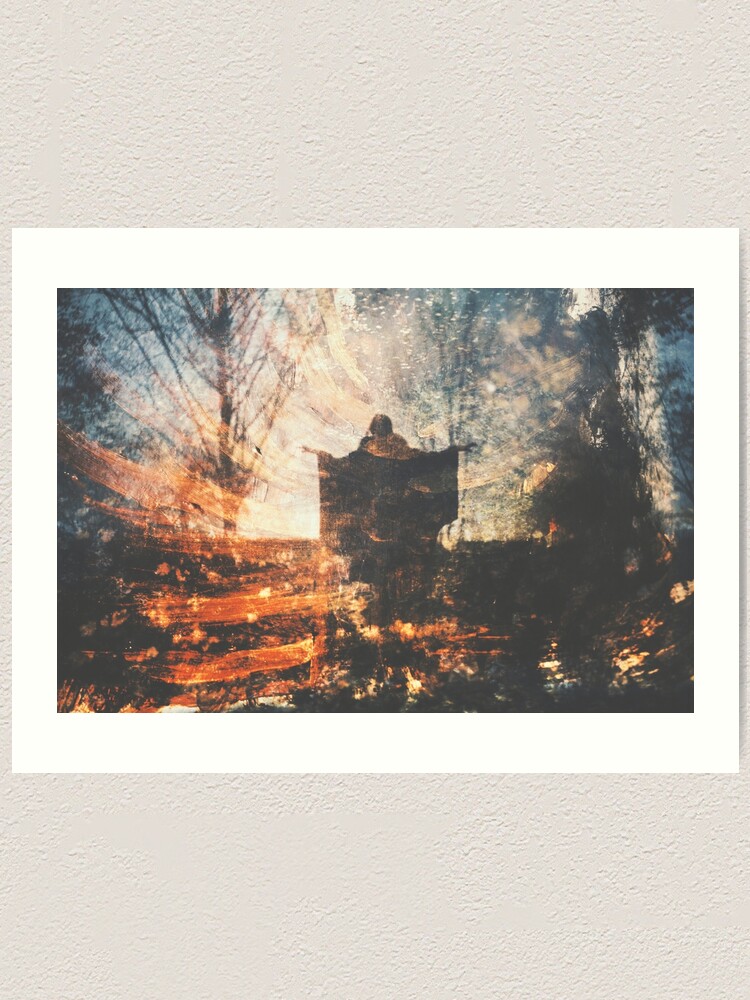 Alternate view of Une Nuit d'Hiver Art Print