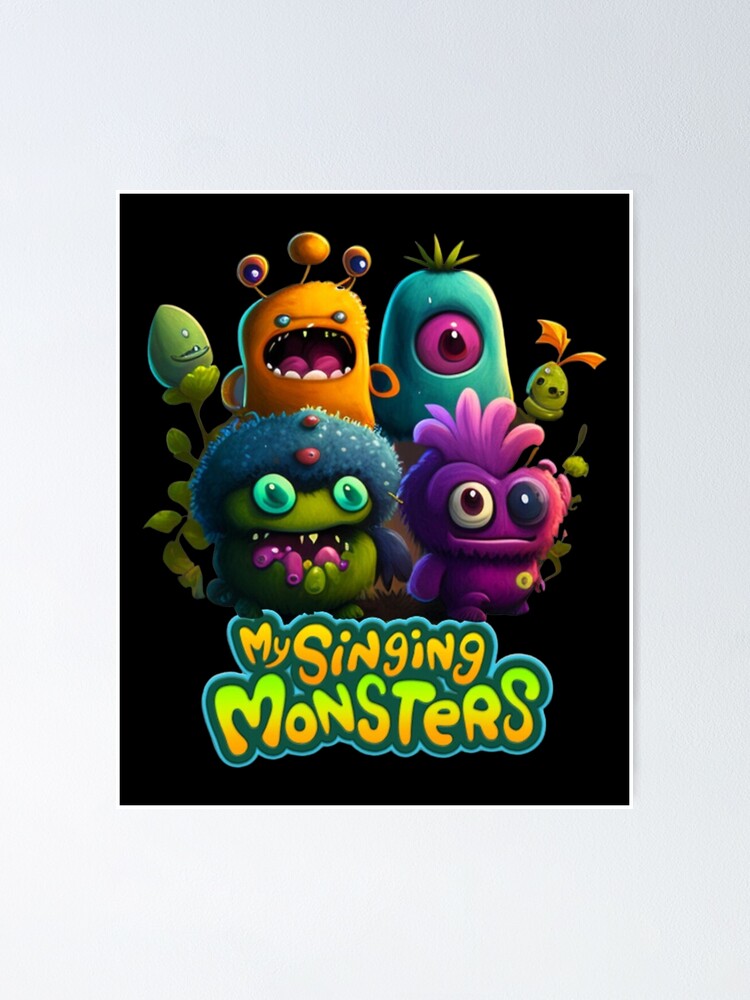 mY SINGING MONSTERS WUBBOX - My Singing Monsters Wubbox Green Epi - Posters  and Art Prints