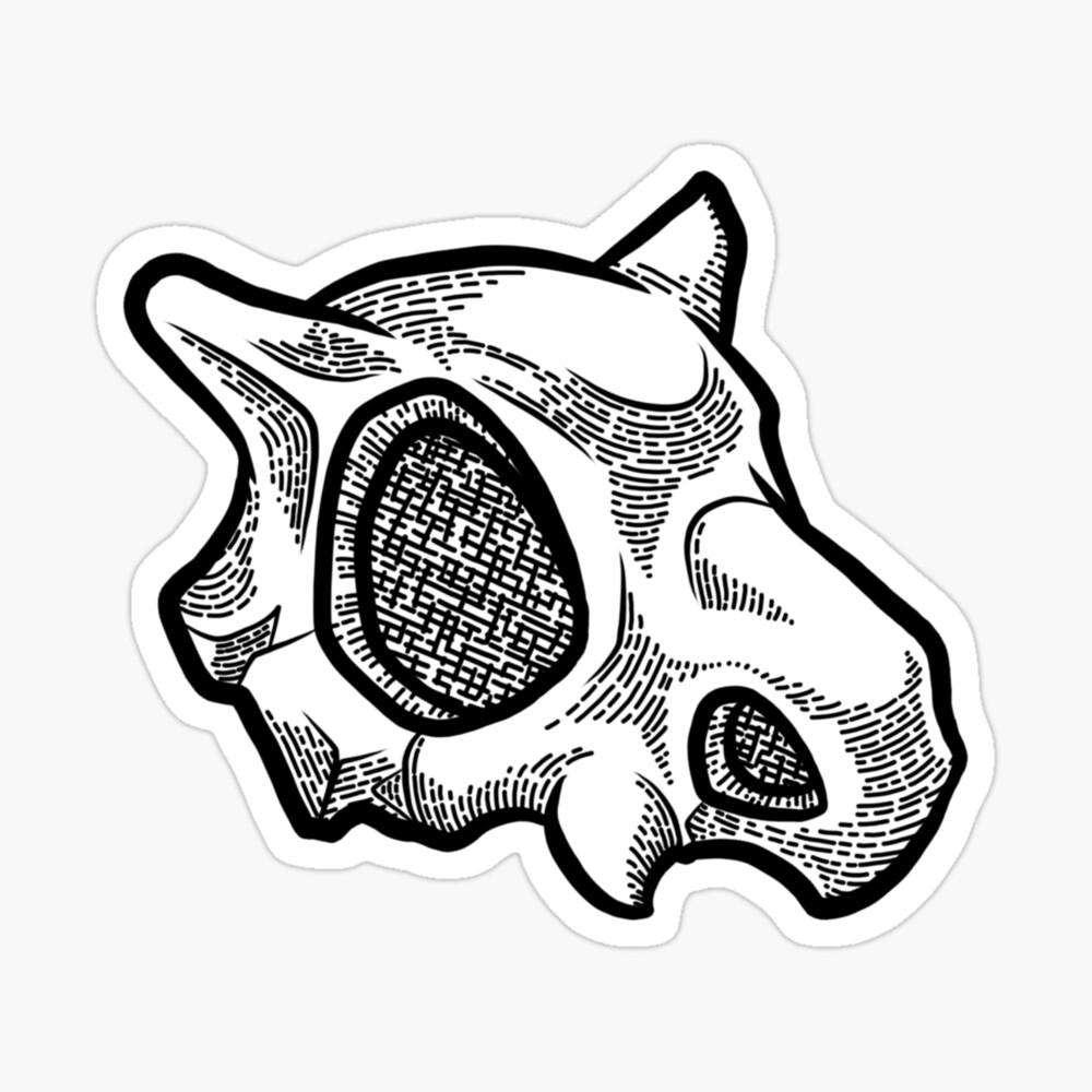 Cubone skull by Scene-Skeleton on DeviantArt