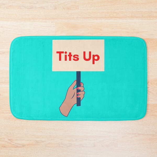 Item preview, Tits up banner Red designed and sold by VintaQueensNYC.