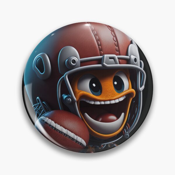 Item preview, Cute and Adorable Charming Smiling American Football Character designed and sold by PC-artist.