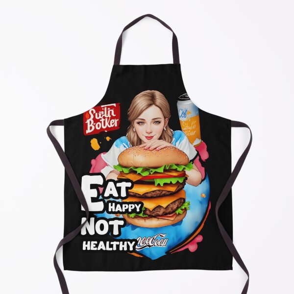 Aperçu de l'œuvre Eat happy not healthy: Satisfy Your Sou créée et vendue par Paolospresent.