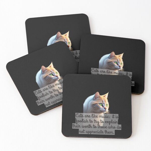 Item preview, Cats are like music designed and sold by M--Y.