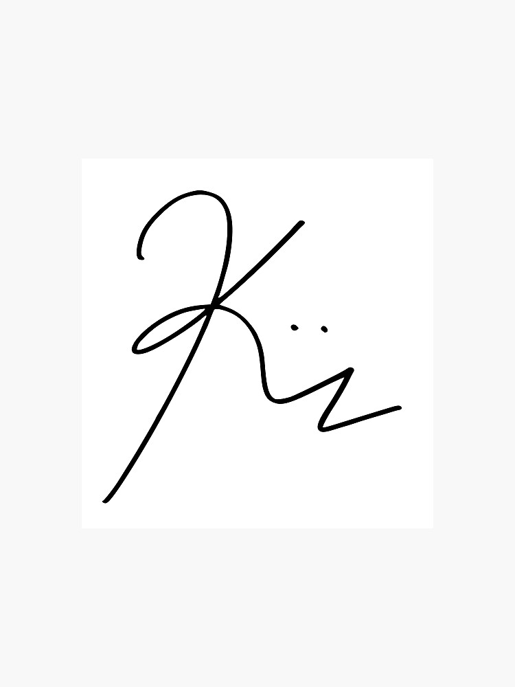LE SSERAFIM KAZUHA SIGNATURE