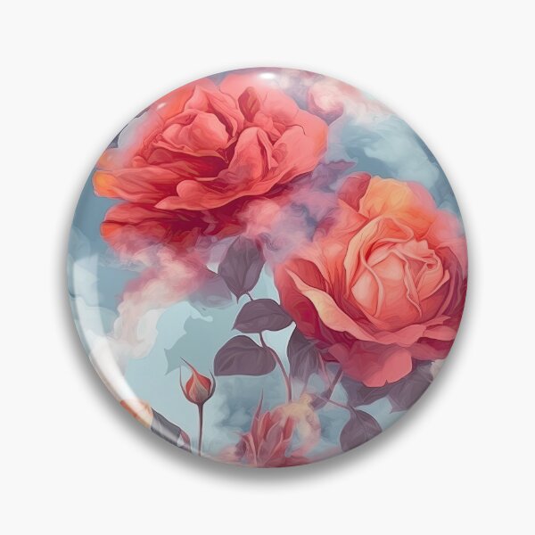 Item preview, Sensual Pink and Red Roses in soft clouds designed and sold by FutureImaging.