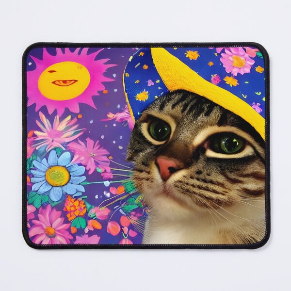 Item preview, Floral Cat designed and sold by MistyCoyWolf.