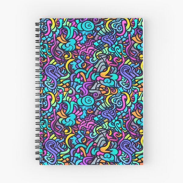 Item preview, Psychedelic style with vibrant colour designed and sold by AestheticsArt81.