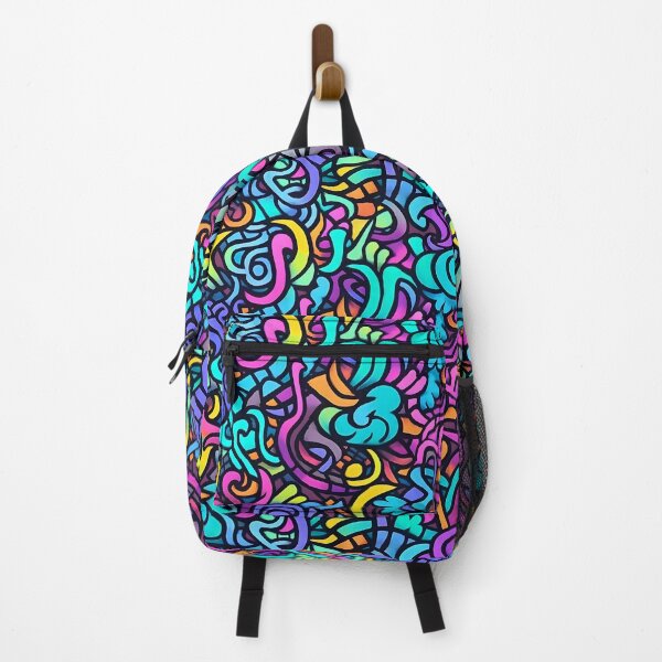 Item preview, Psychedelic style with vibrant colour designed and sold by AestheticsArt81.