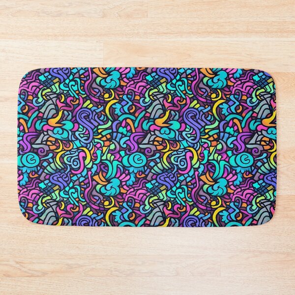 Item preview, Psychedelic style with vibrant colour designed and sold by AestheticsArt81.