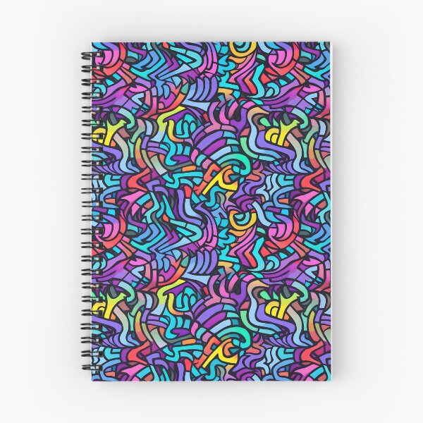 Item preview, Psychedelic style with vibrant colour designed and sold by AestheticsArt81.