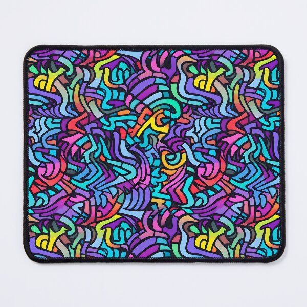 Item preview, Psychedelic style with vibrant colour designed and sold by AestheticsArt81.